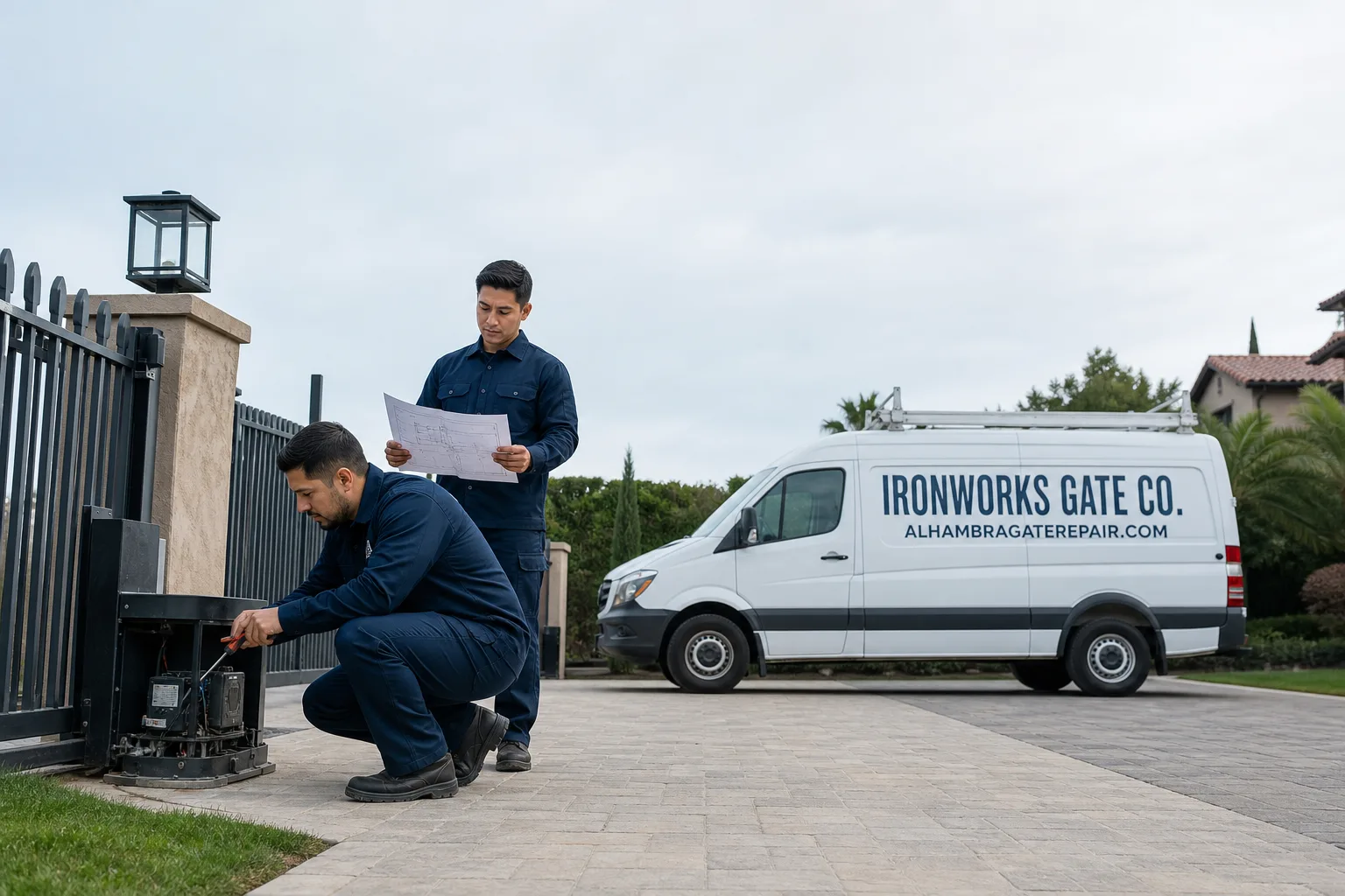 Gate Access Control in Alhambra, CA | Ironworks Gate Co.